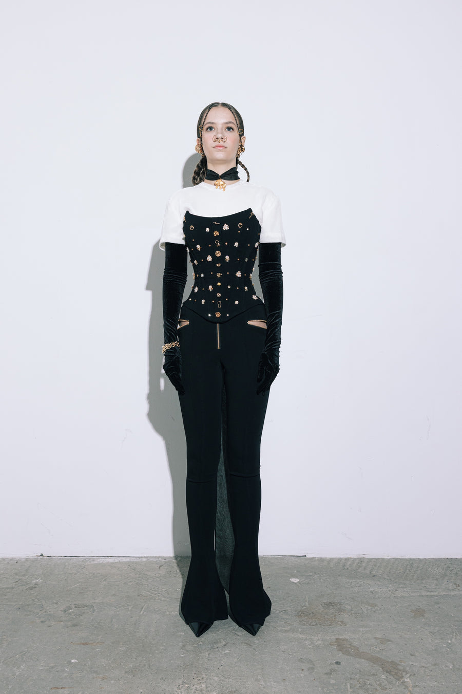 SKINNY PANTS WITH A FLARE