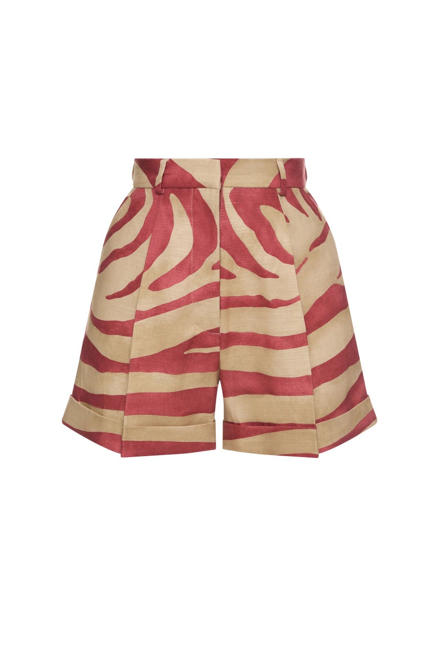 Monstera Linen Shorts