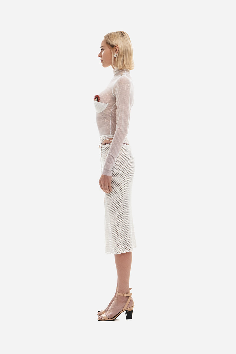 Crochet Milky Skirt