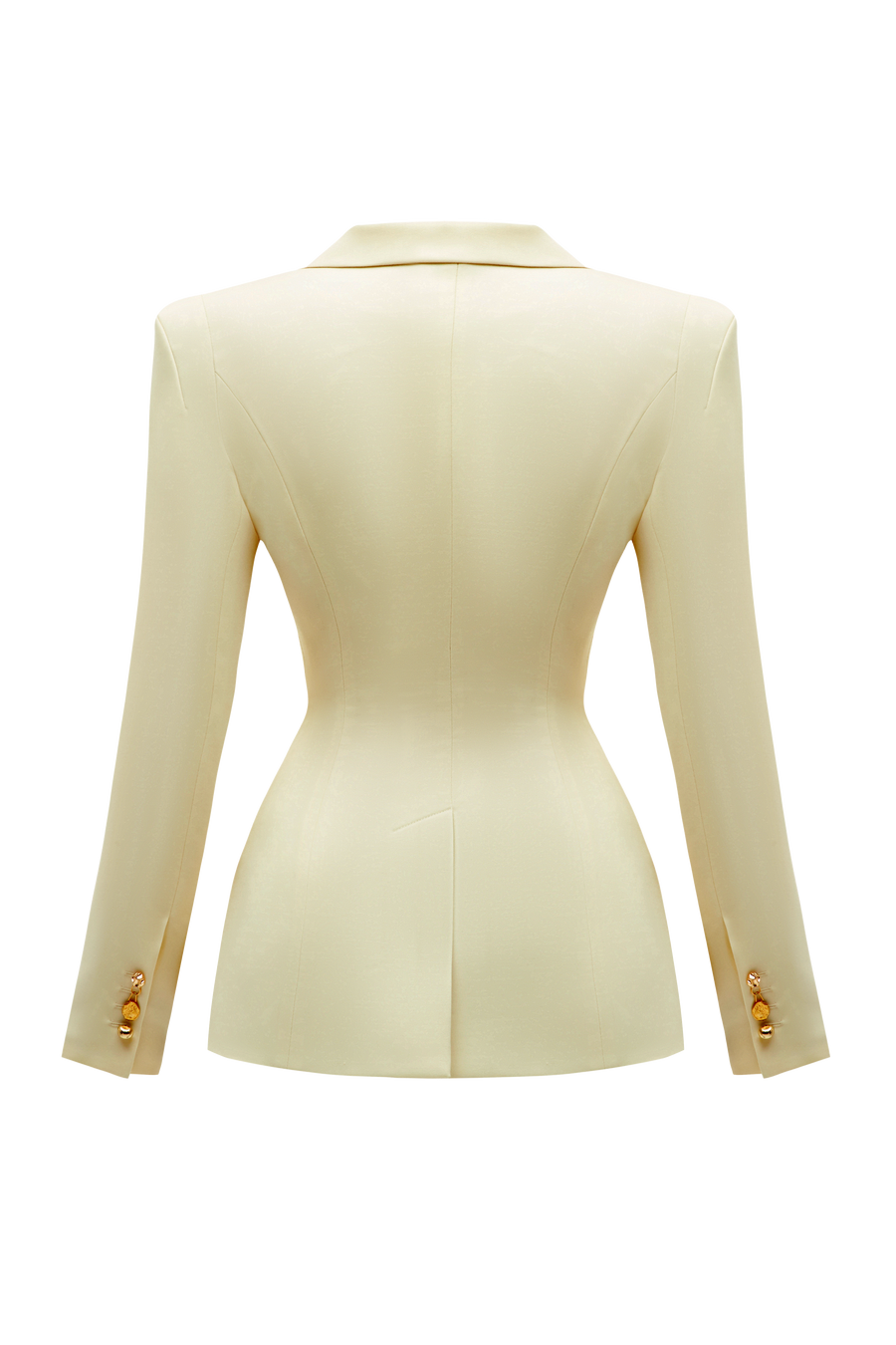 DOUBLE-BREASTED NEW LOOK JACKET in milk