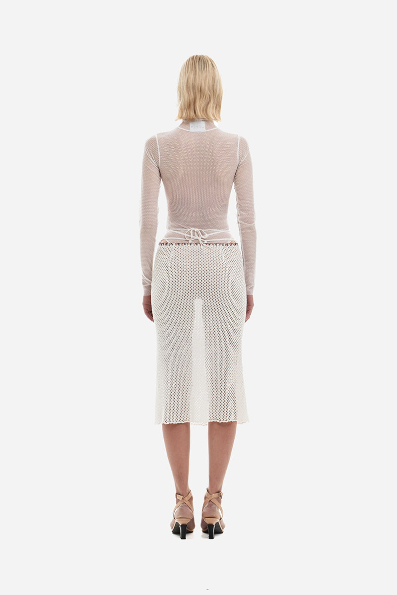 Crochet Milky Skirt