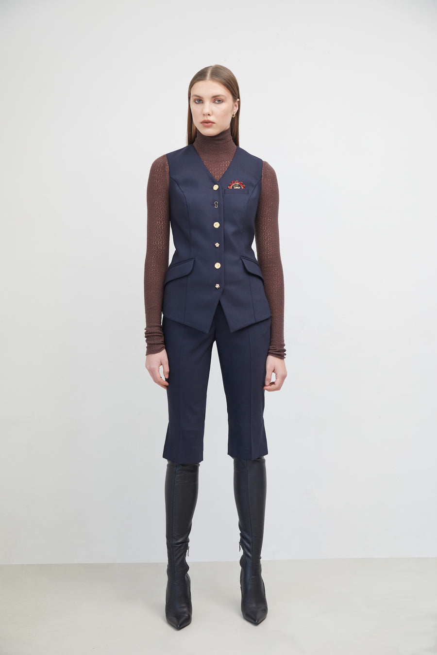 NEW LOOK CAPRI PANTS in blue