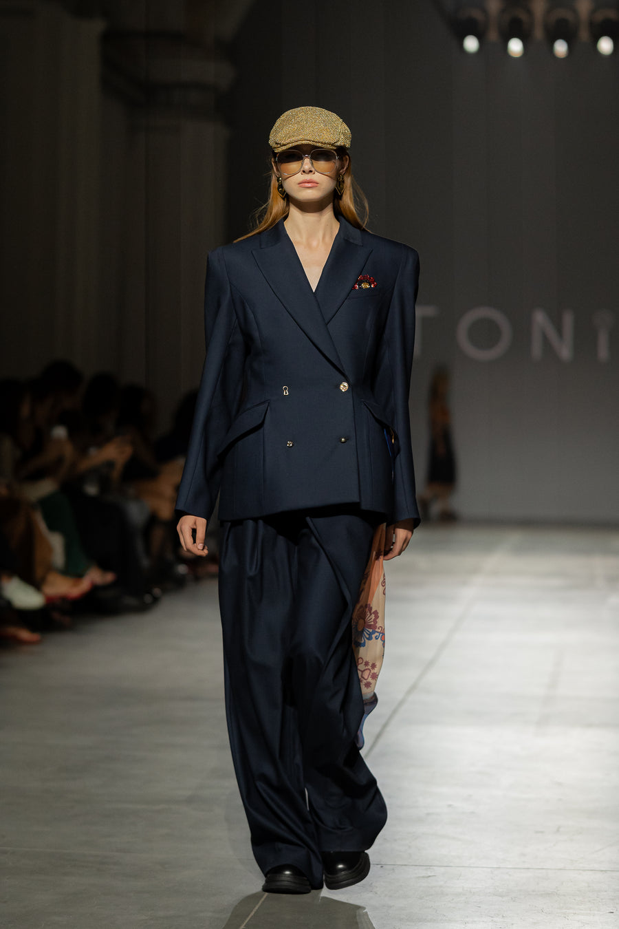 NEW LOOK WRAP TROUSERS in blue