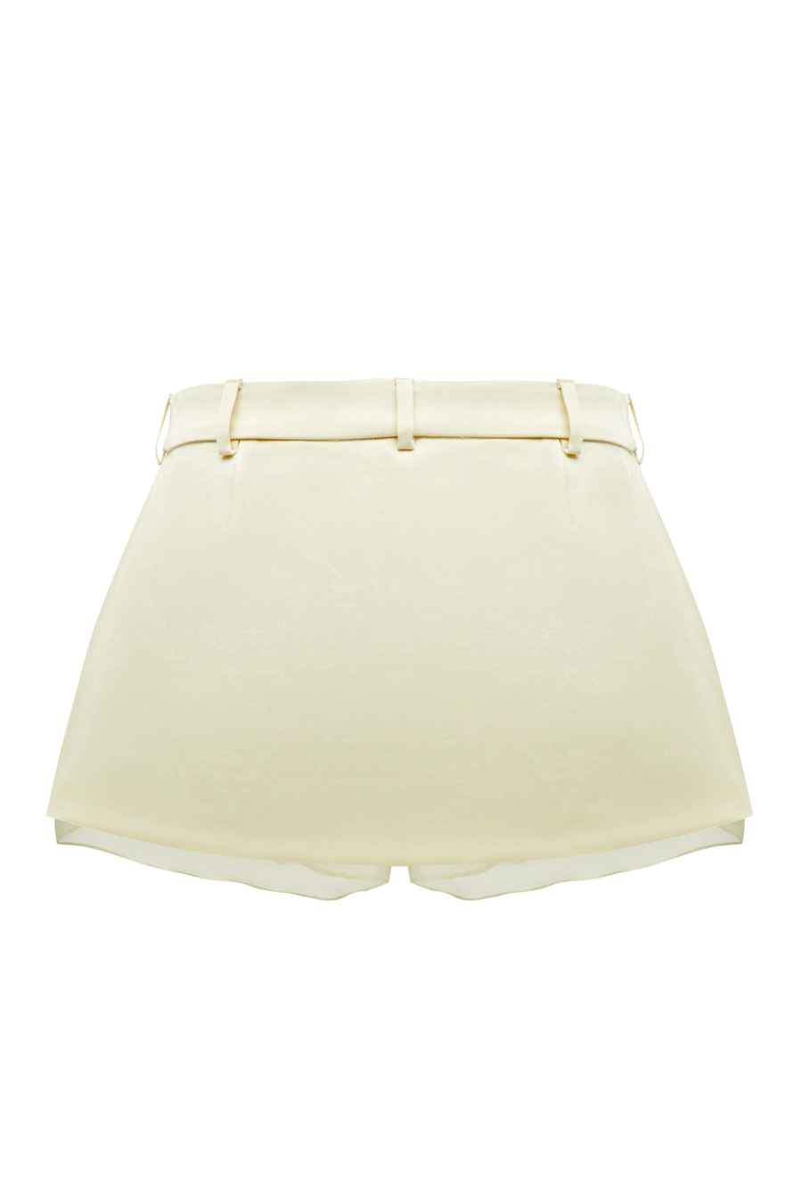 NEW LOOK WRAP SKIRT-SHORTS in milk