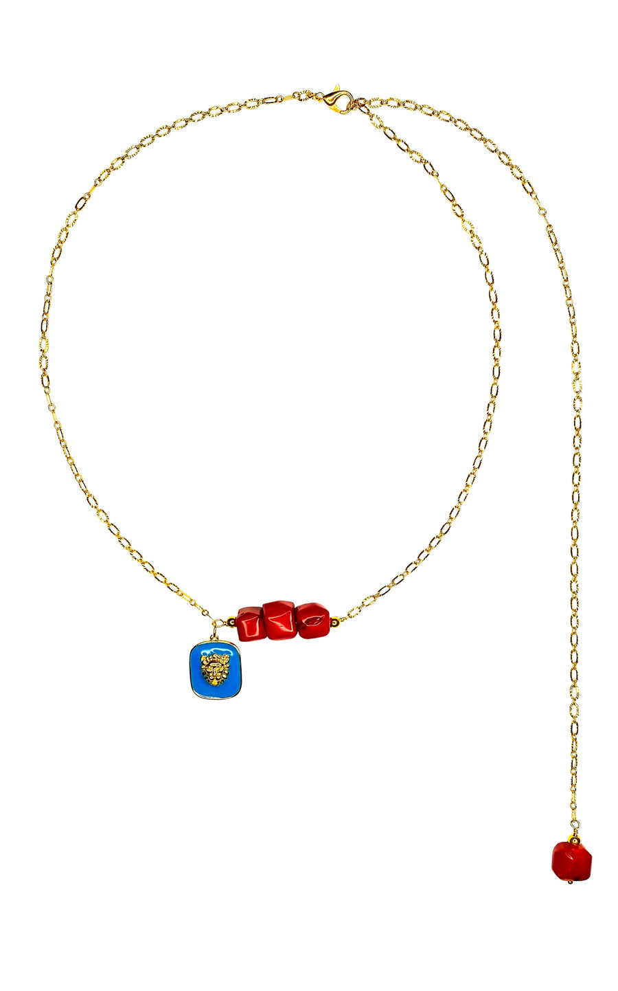 Tiger amulette necklace