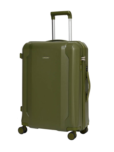 LARGE GREEN MOSS SMART-SUITCASE