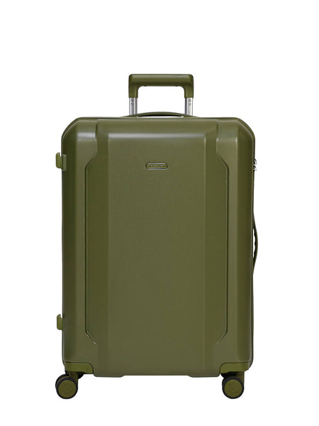 LARGE GREEN MOSS SMART-SUITCASE