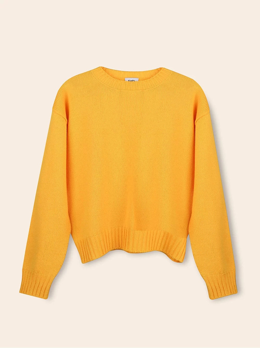 Yellow Merino Sweater
